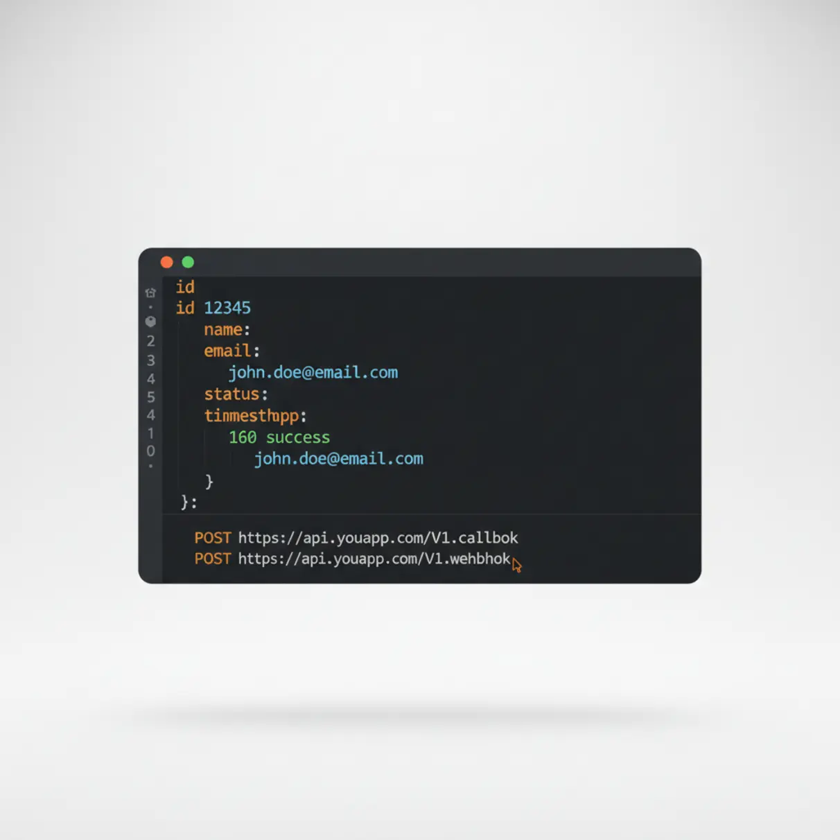 API Integration Terminal Preview